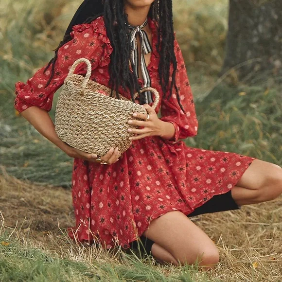 Anthropologie MISA Los Angeles Veruka Dress in Maravi Dots - Picture 3 of 12